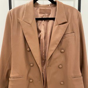 Blank NYC Vegan Leather Blazer